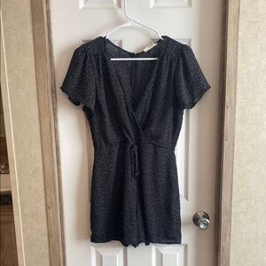 Alter’d State Black Polka Dot Romper